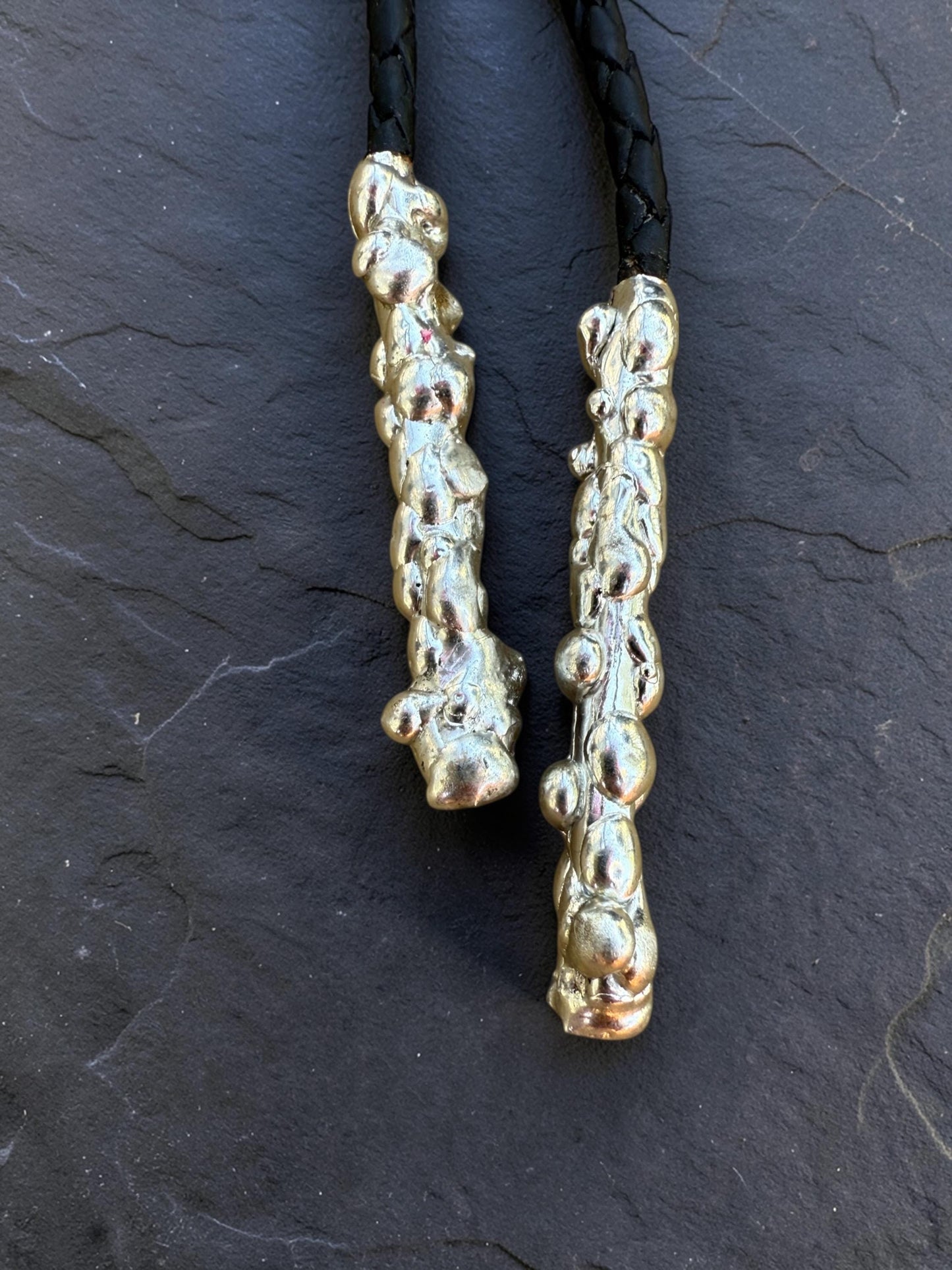 Art Deco Stained Glass Bolo Tie – Handmade Western Necklace | Whimsical Jewelry for Festival Fashion and Celestial Cowboy Vibes