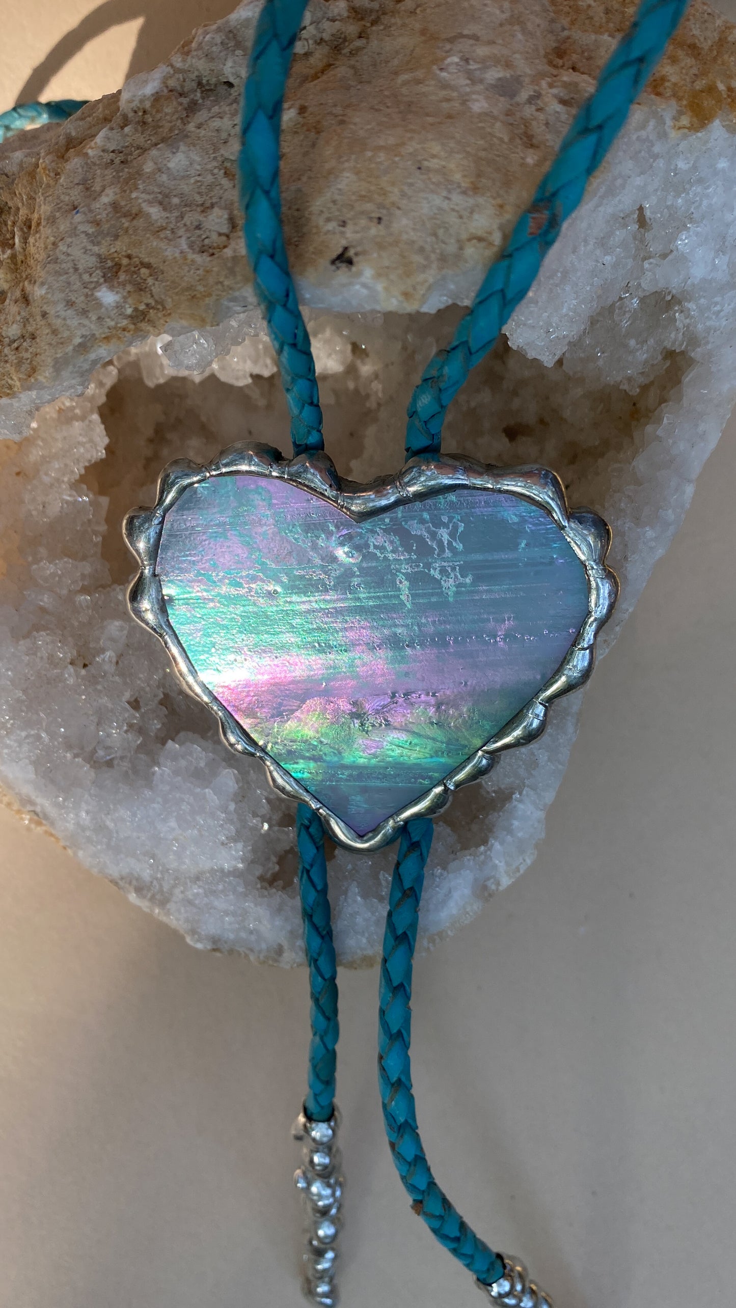 Celestial Heart Bolo Tie