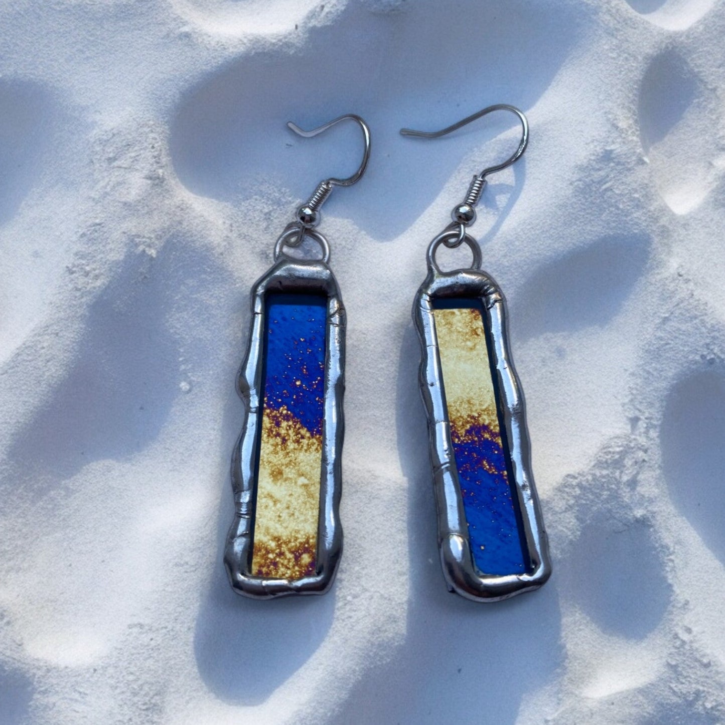 Supernova Portals | Stained Glass Earrings