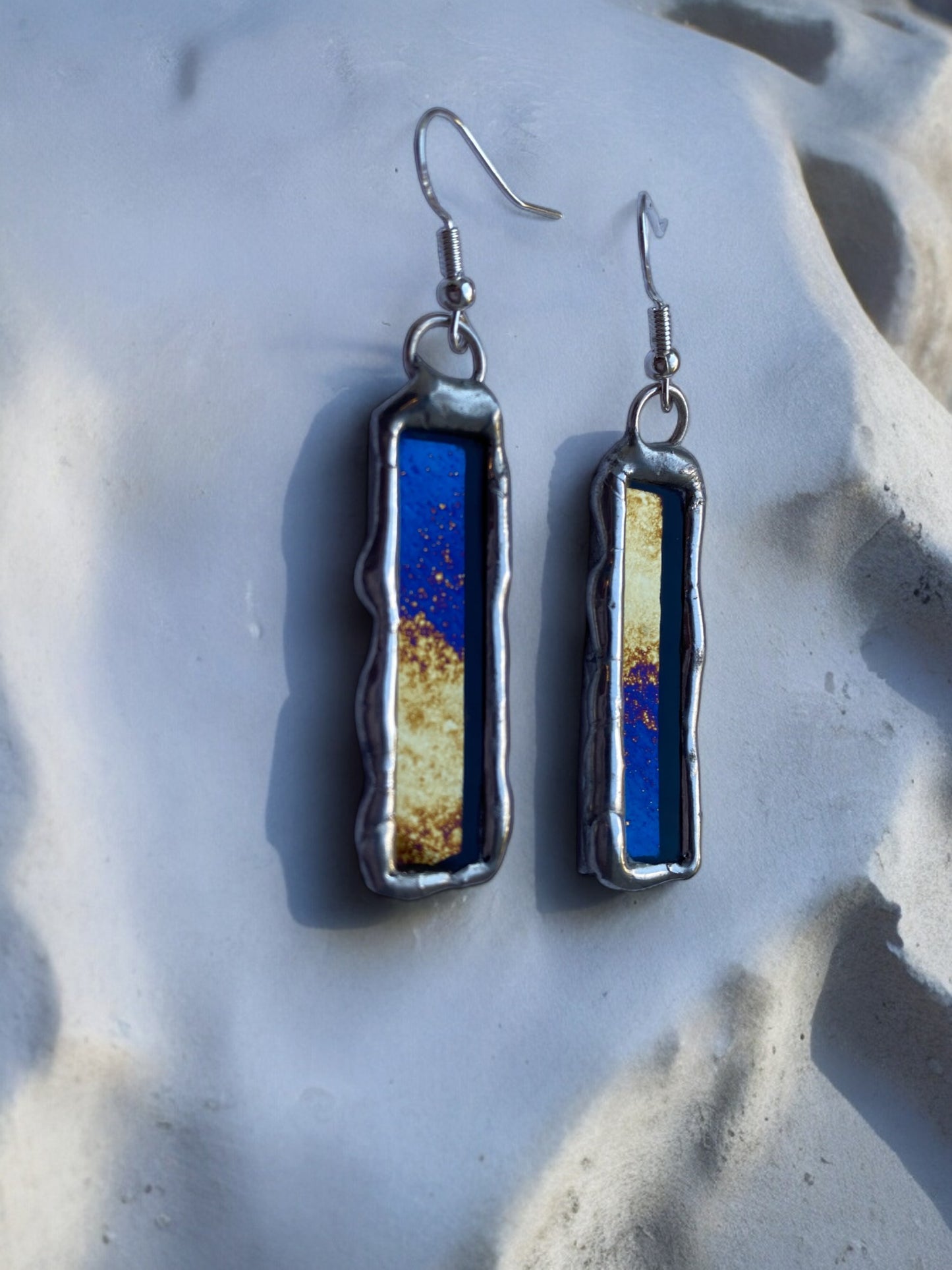 Supernova Portals | Stained Glass Earrings