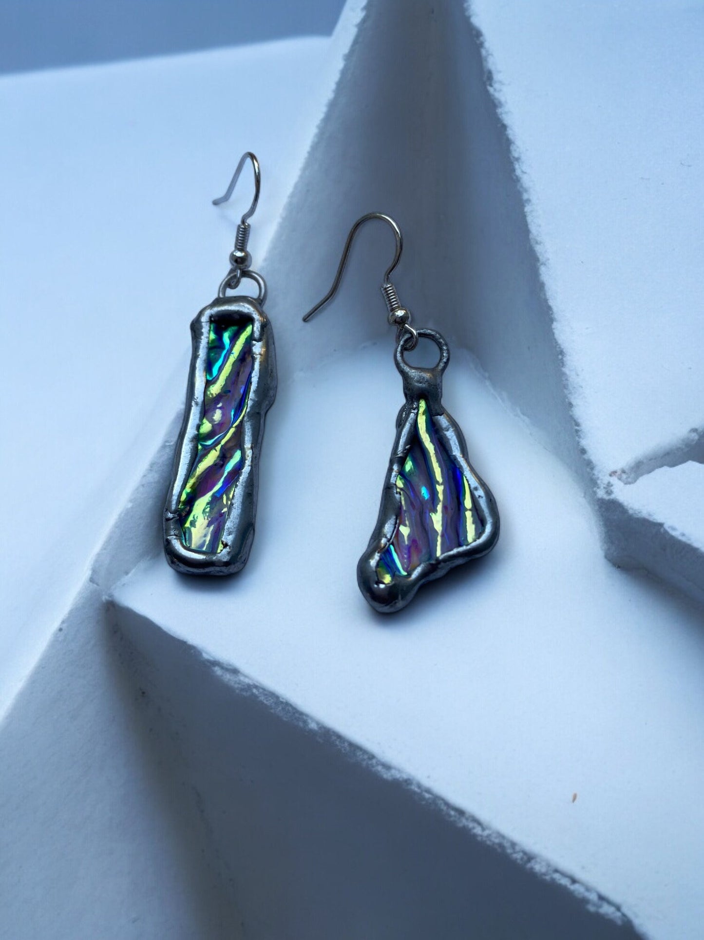 Nymphet Portals | Stained glass Earrings