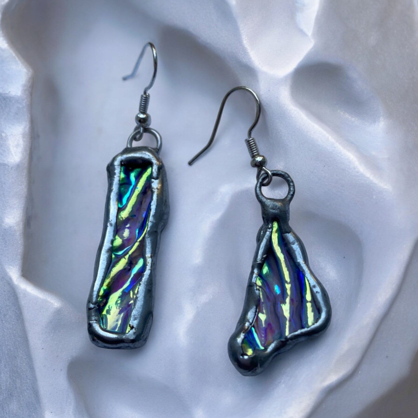 Nymphet Portals | Stained glass Earrings