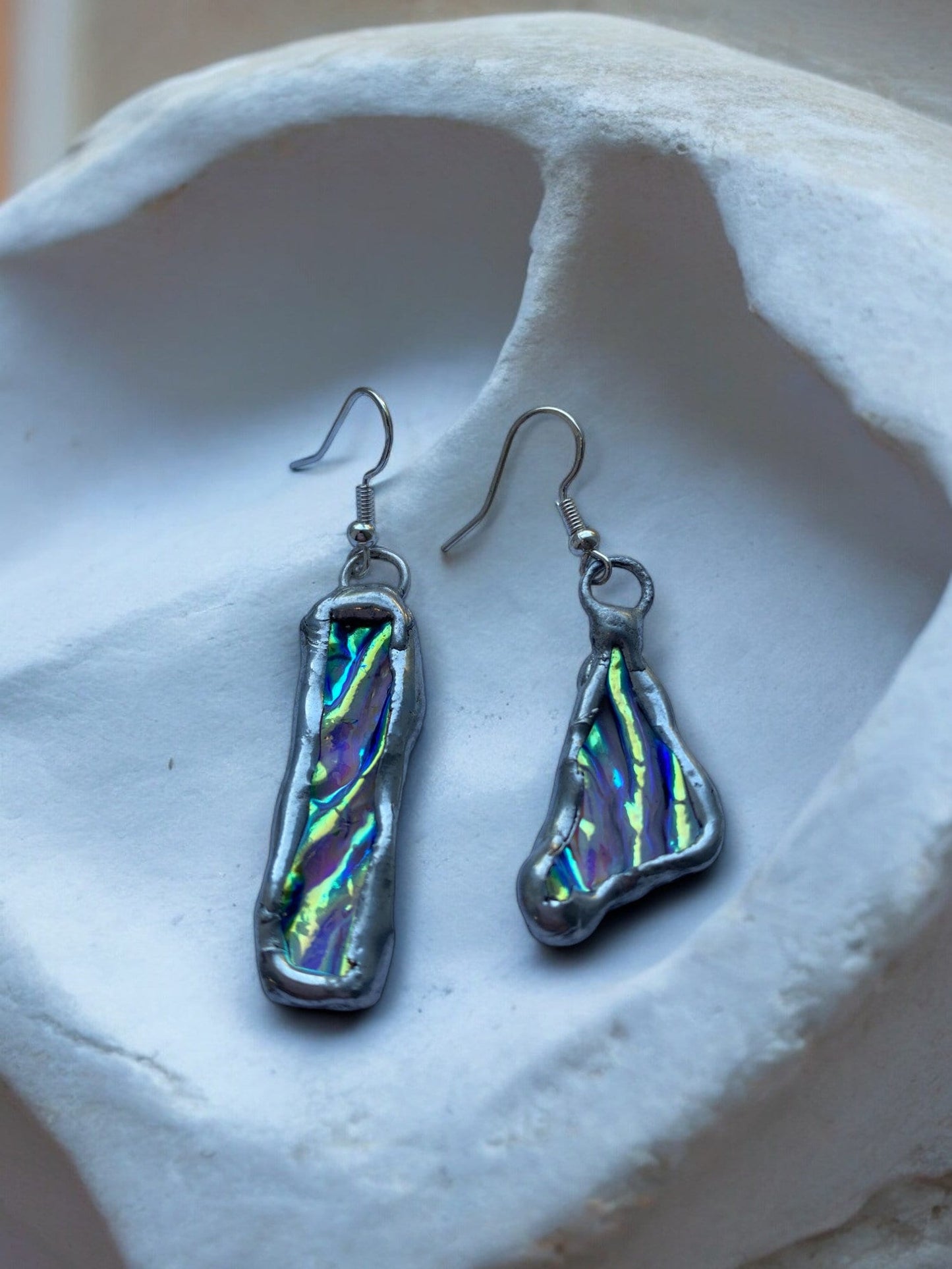 Nymphet Portals | Stained glass Earrings