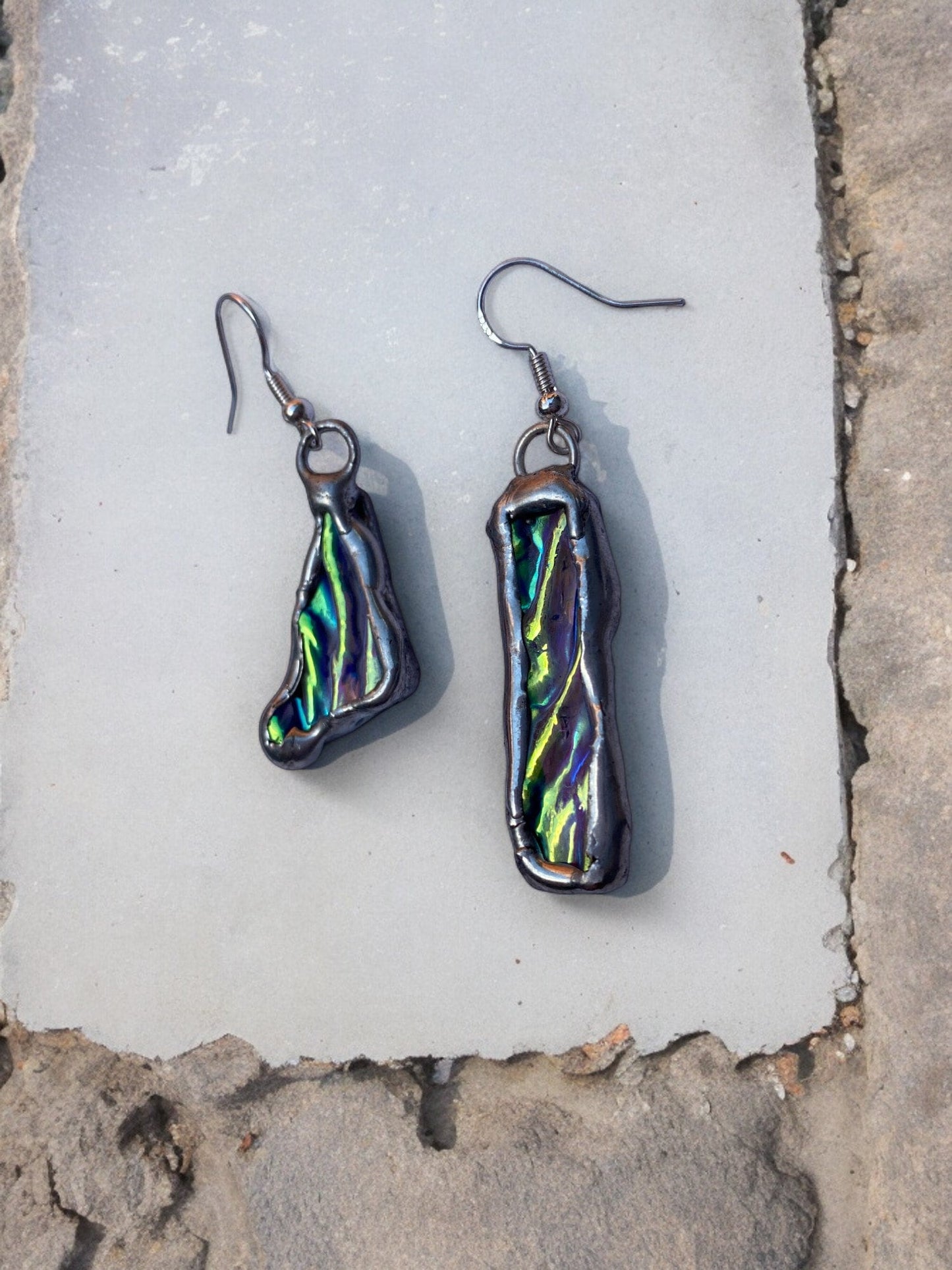 Nymphet Portals | Stained glass Earrings