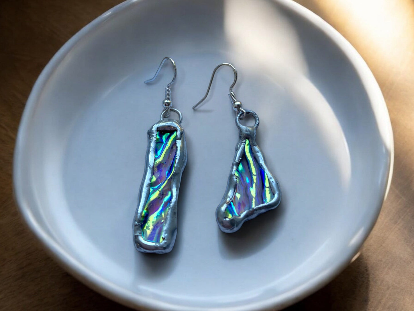 Nymphet Portals | Stained glass Earrings